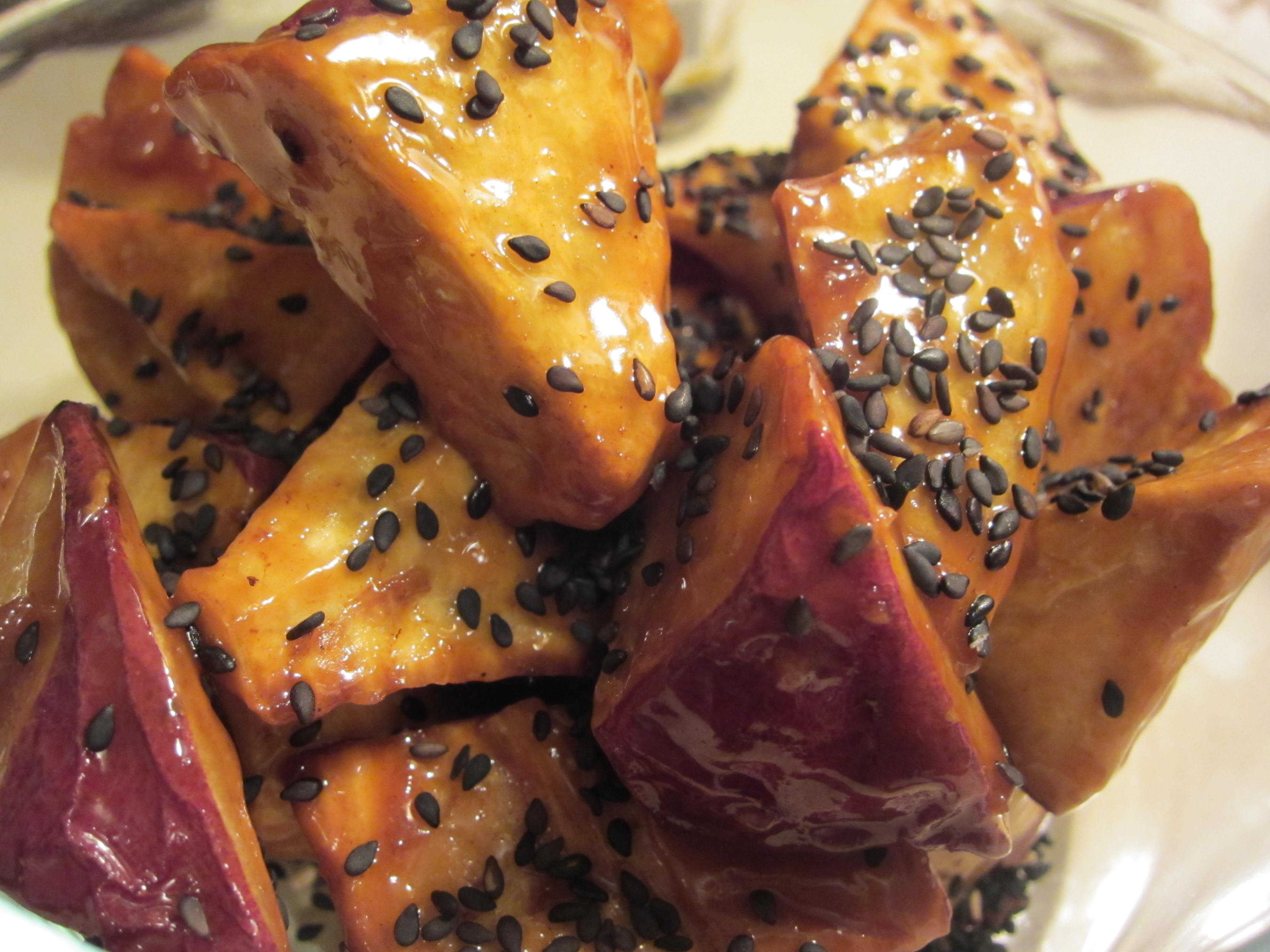 Japanese Candied Sweet Potatoes | cooklikejapanese